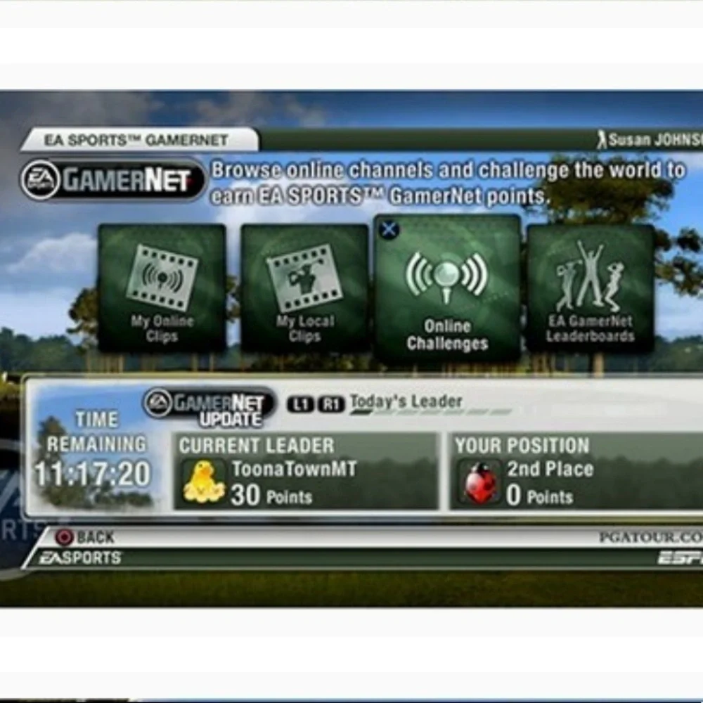 𝅺24. & 25. Tiger Woods PGA Tour 09 - Xbox 360